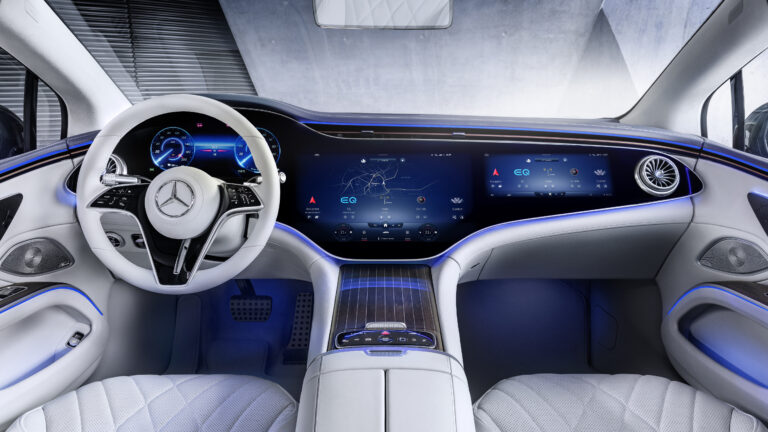 2023 Mercedes EQS EQS 580 4MATIC Sedan Exclusive Interior Images
