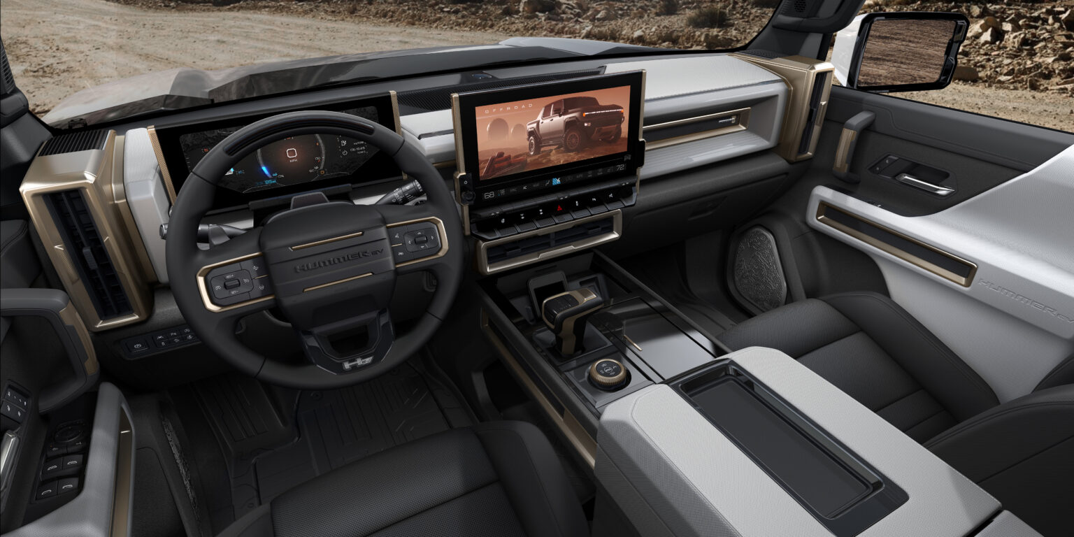 2023 GMC Hummer EV Pickup Interior Image 2