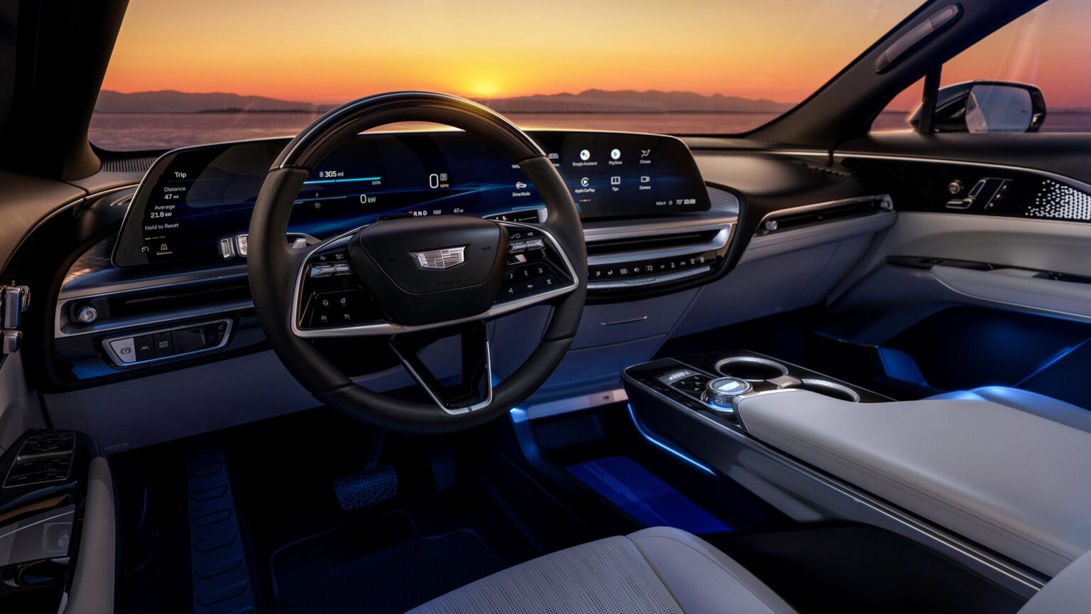 2024 Cadillac Lyriq SUV Interior Image 2
