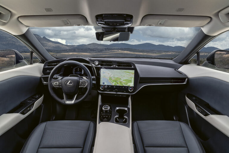 2023 Lexus RZ 450e Luxury Interior Images