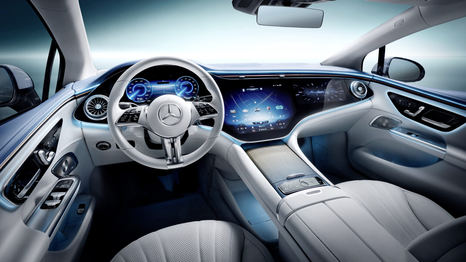 2023 Mercedes EQE SUV Interior Image 1