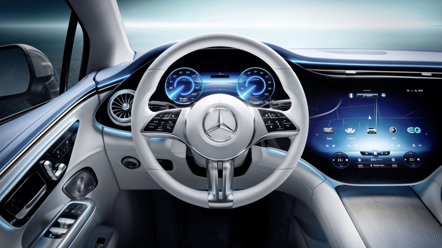 2023 Mercedes EQE SUV Interior Image 4