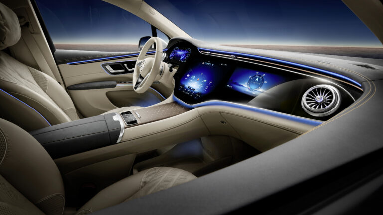 2023 Mercedes EQS SUV EQS 450 4MATIC SUV Pinnacle Interior Images