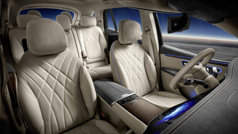 2023 Mercedes EQS SUV EQS 580 4MATIC SUV Pinnacle Interior Images