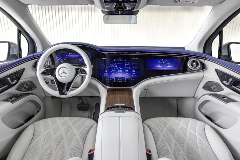 2023 Mercedes EQS SUV EQS 450+ SUV Premium Interior Images