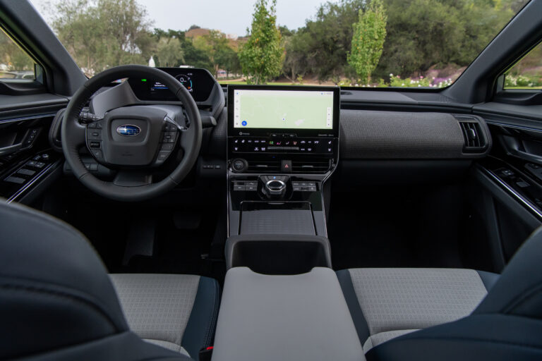 2023 Subaru Solterra Premium Interior Images
