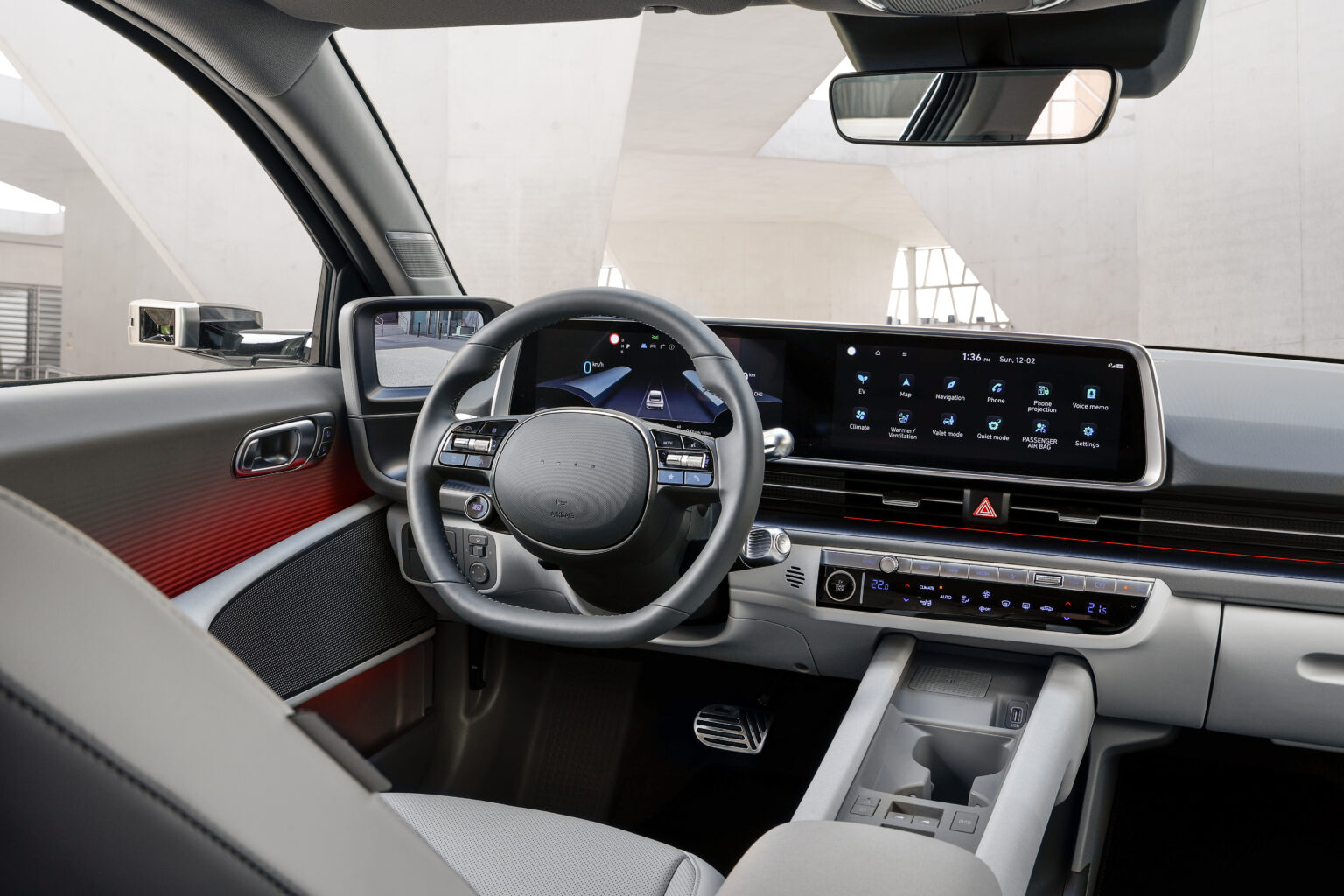 2023 Hyundai Ioniq 6 Interior Image 2