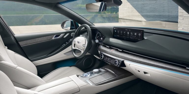 2023 Genesis G80 Electrified AWD Interior Images