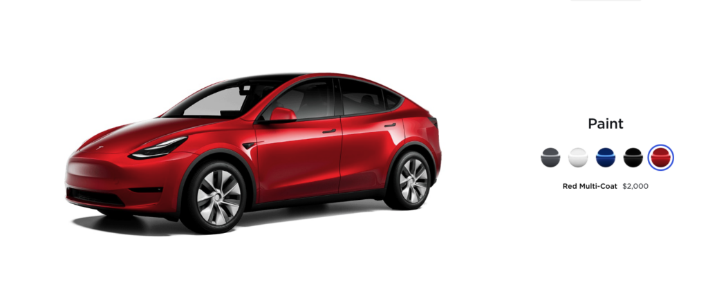 Tesla Modifies Free Color Choice for Model 3 and Model Y in North America