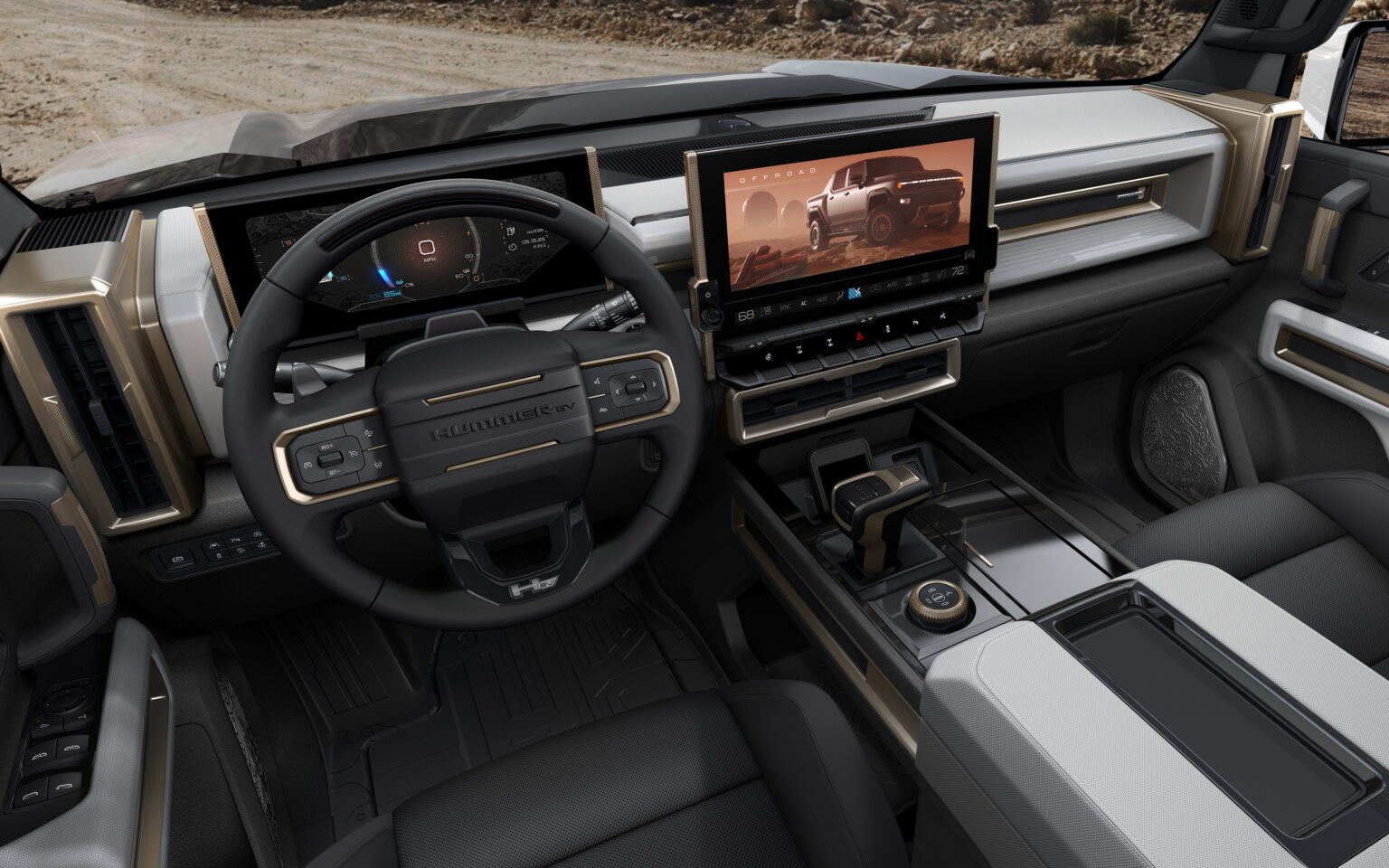 2023 GMC Hummer EV Pickup Interior Image 12
