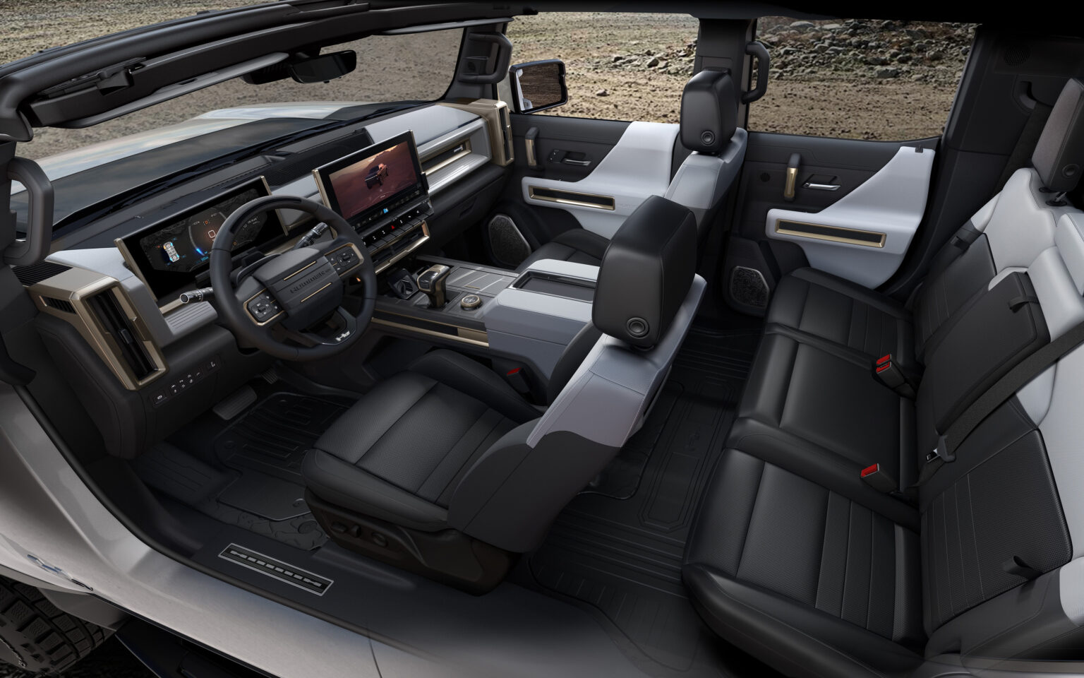 2023 GMC Hummer EV Pickup Interior Image 11