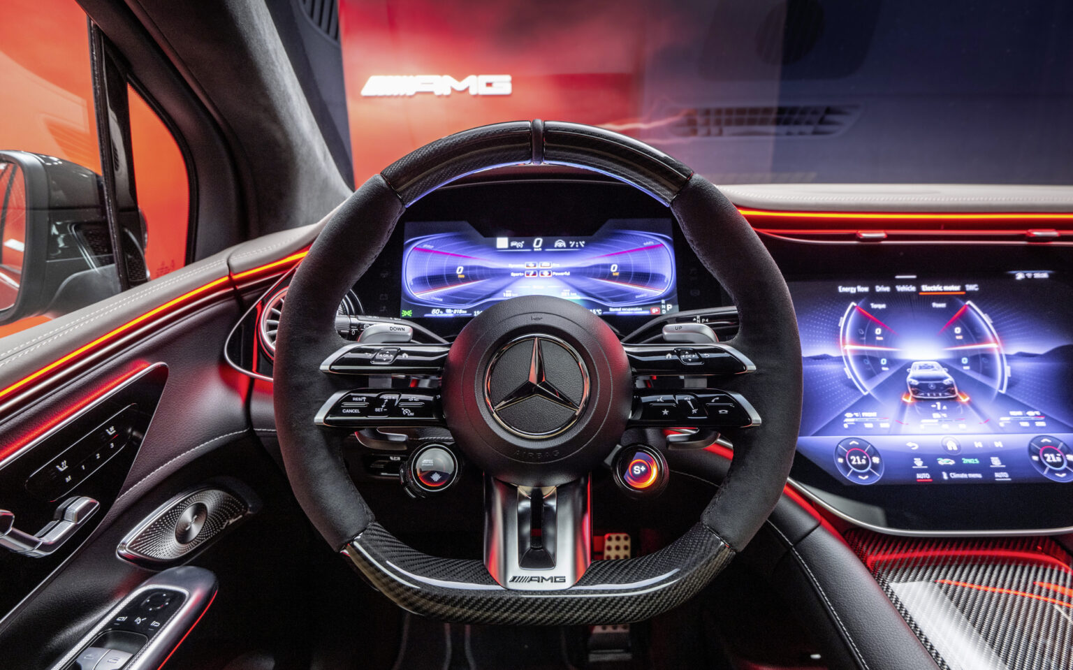 2024 Mercedes AMG EQE SUV Interior Image 11