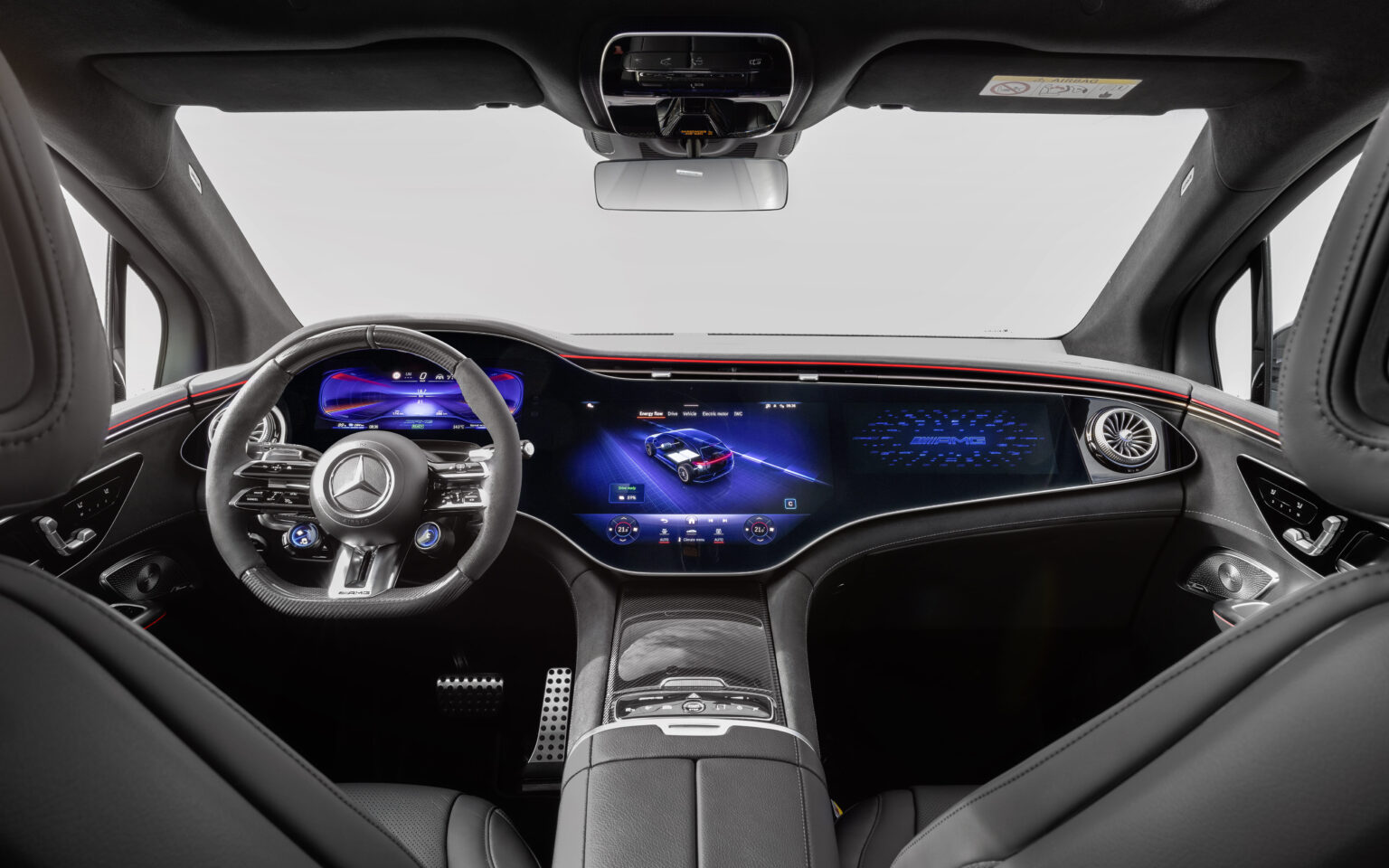 2024 Mercedes AMG EQE SUV Interior Image 8