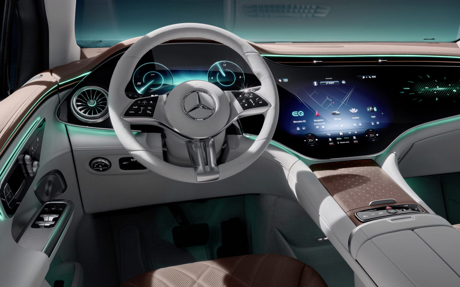 2024 Mercedes AMG EQE SUV Interior Image 3