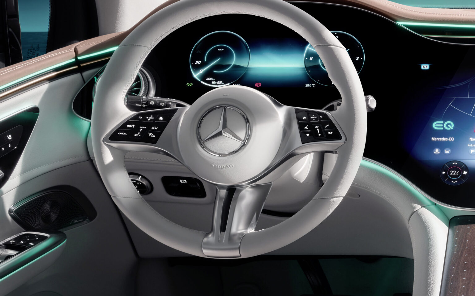2024 Mercedes AMG EQE SUV Interior Image 4