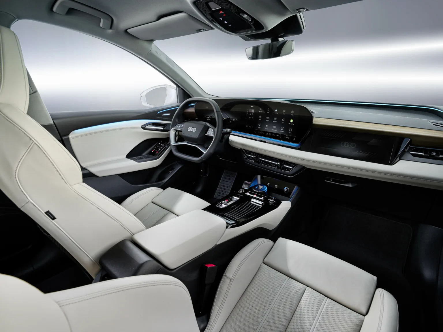 2024 Audi Q6 e-tron Interior Image 2