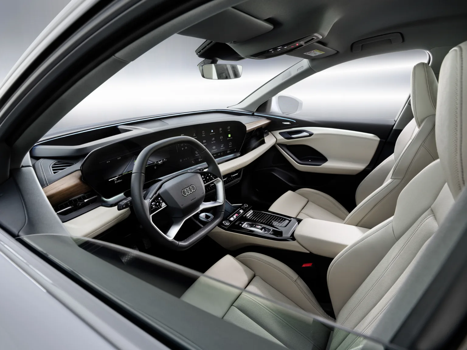 2024 Audi Q6 e-tron Interior Image 4