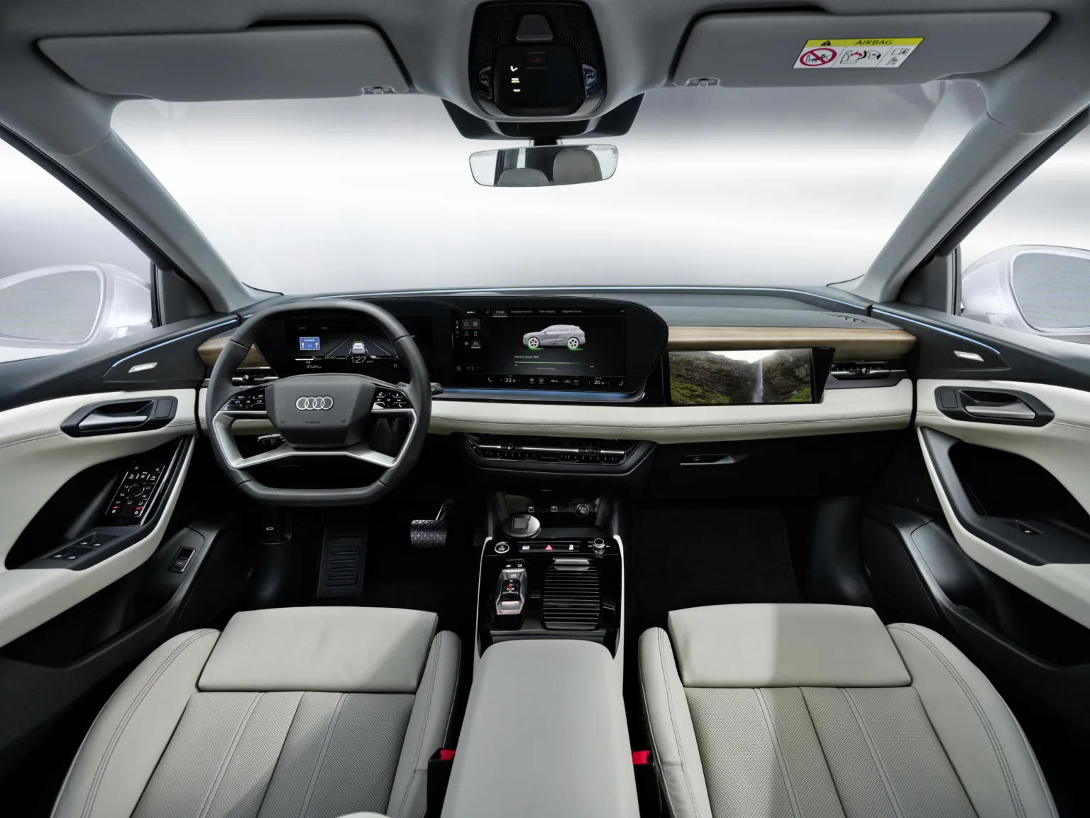 2024 Audi Q6 e-tron Interior Image 1
