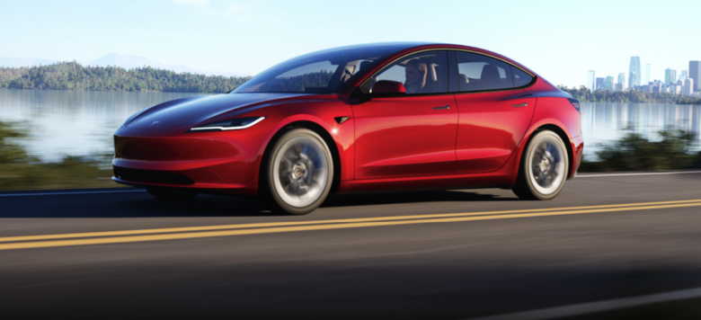 2024 Tesla Model 3 Exterior Image 1