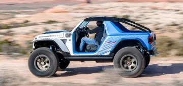 The Jeep Wrangler Magneto 3.0 EV Concept is Here!