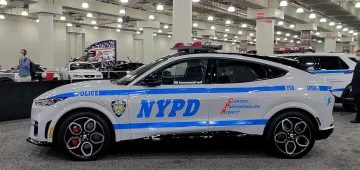 Check Out the All-New Ford Mustang Mach-E Patrol Car Joining the NYPD