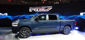 Check out the All-electric 2025 Ram 1500 REV unveiled at NY Auto Show