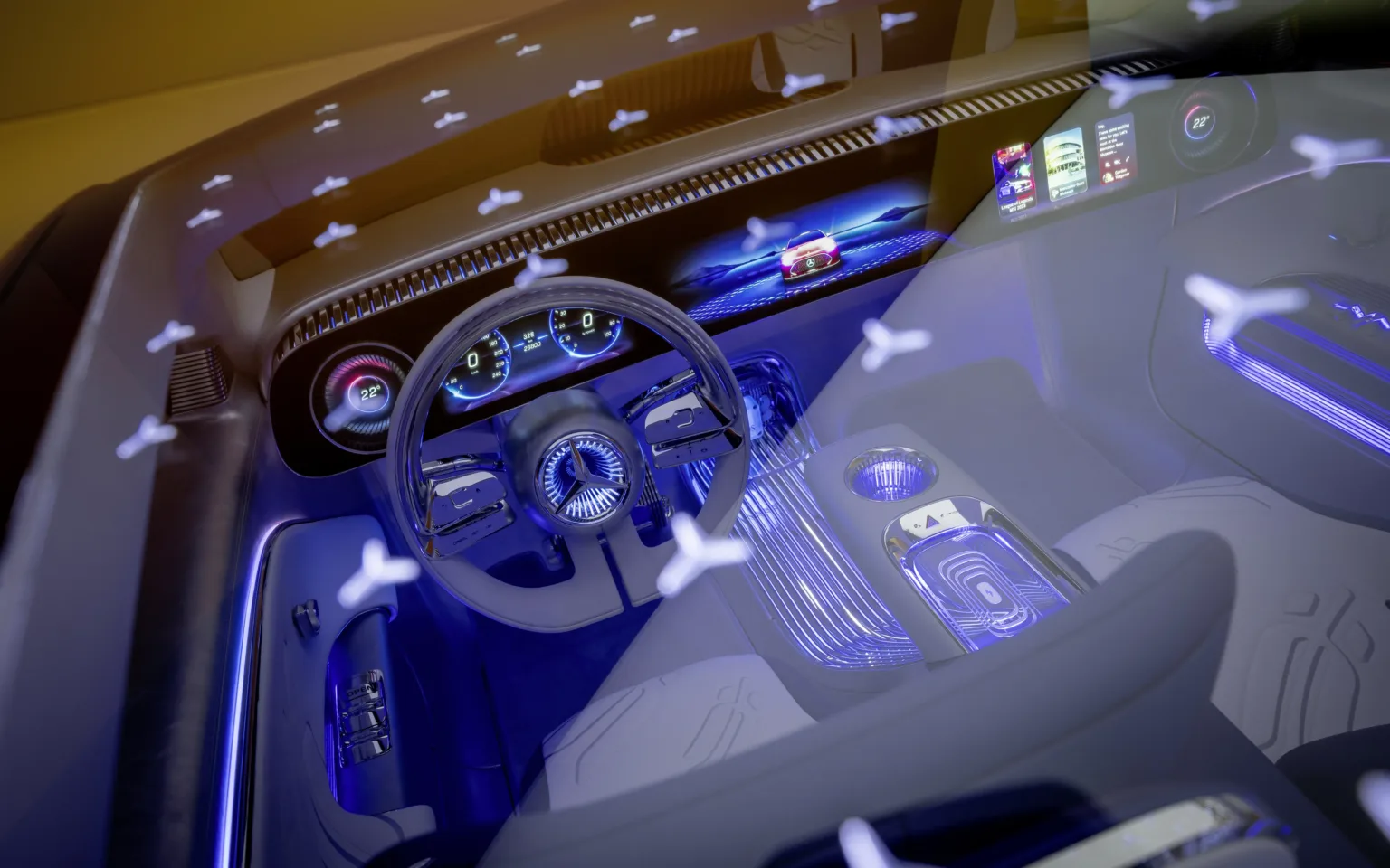 Mercedes-Benz Concept CLA Class Interior Image 23