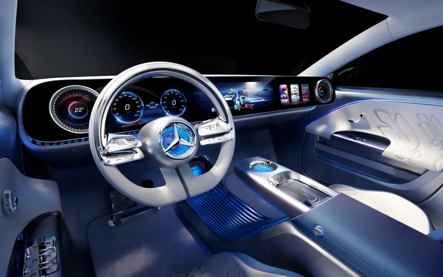 Mercedes-Benz Concept CLA Class Interior Image 43