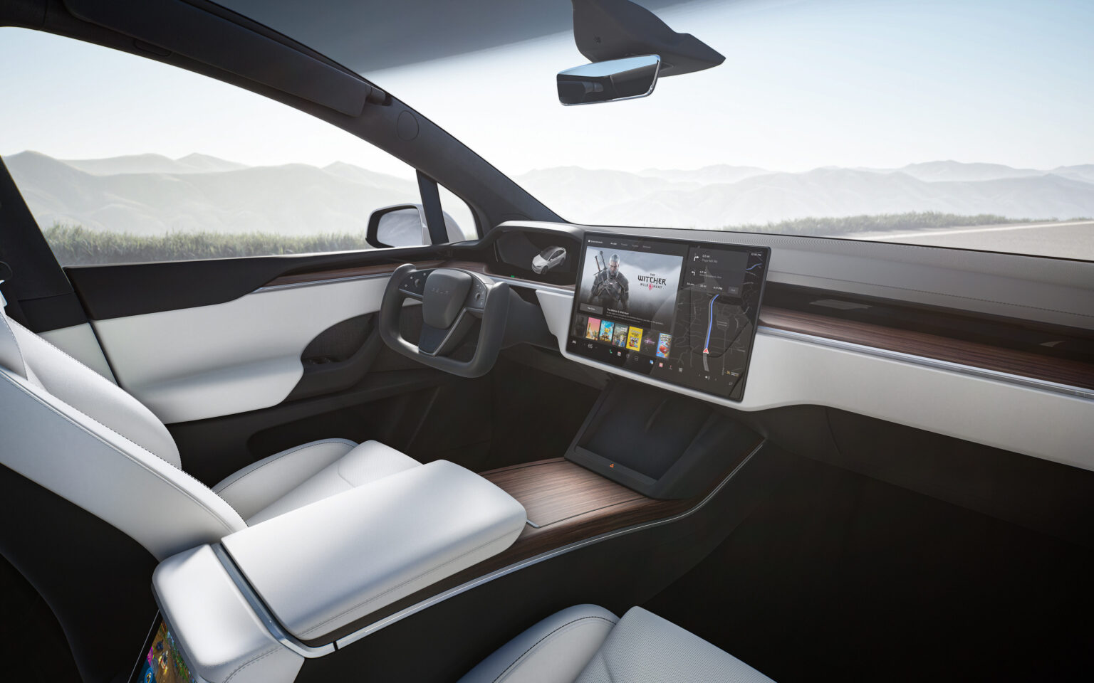 2023 Tesla Model X The Best 7 Seater Electric SUV Interior Image 1
