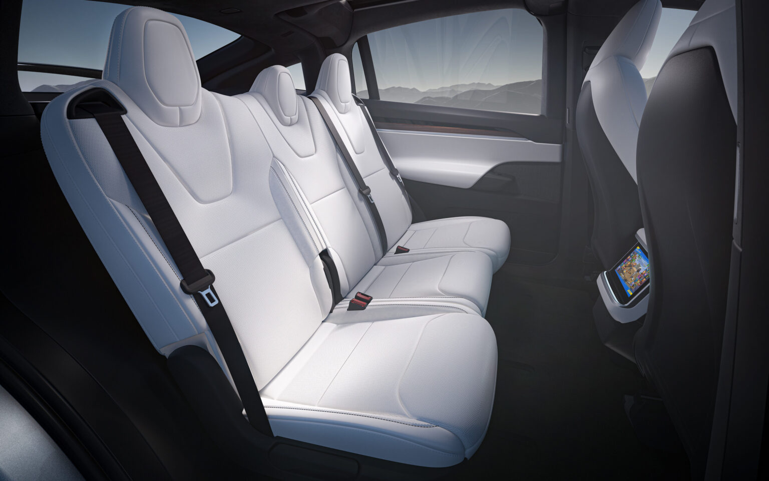 2023 Tesla Model X The Best 7 Seater Electric SUV Interior Image 2