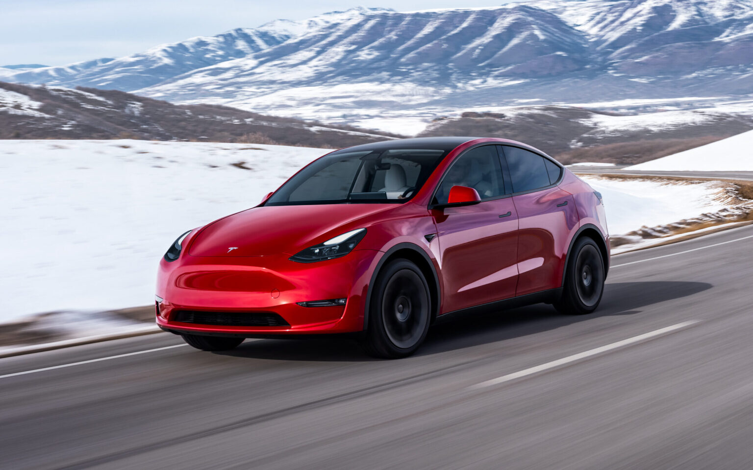 2023 Tesla Model Y The Best 7 Seater Electric SUV Exterior Image 1