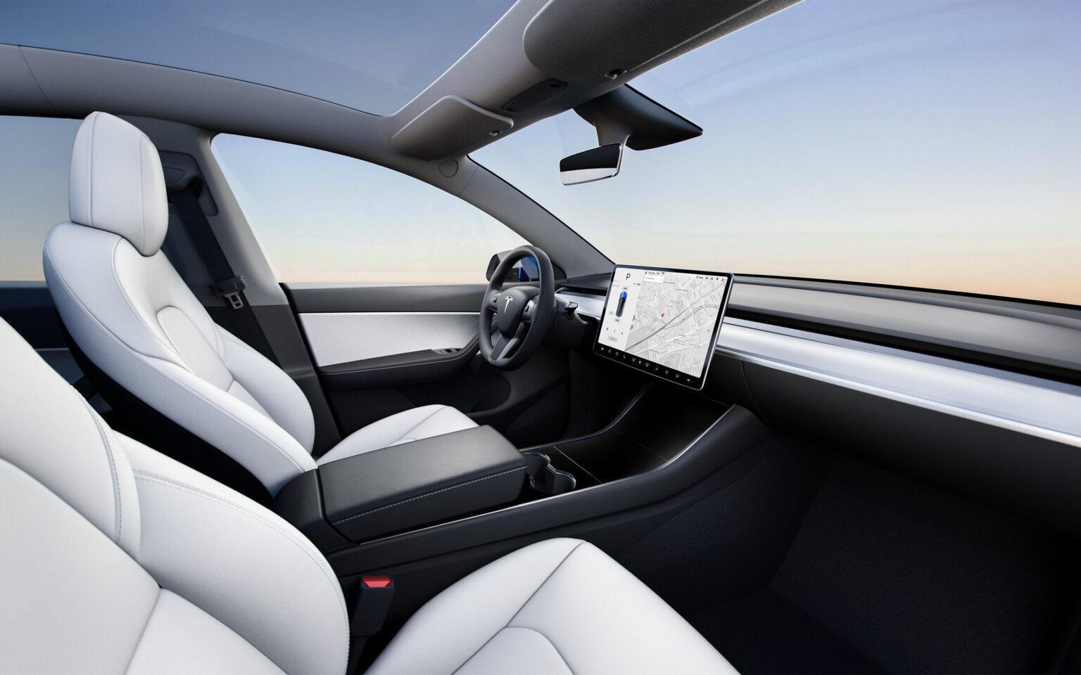 2023 Tesla Model Y The Best 7 Seater Electric SUV Interior Image 4