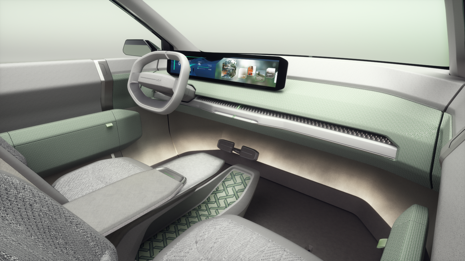 2024 KIA EV3 Concept Interior images 9