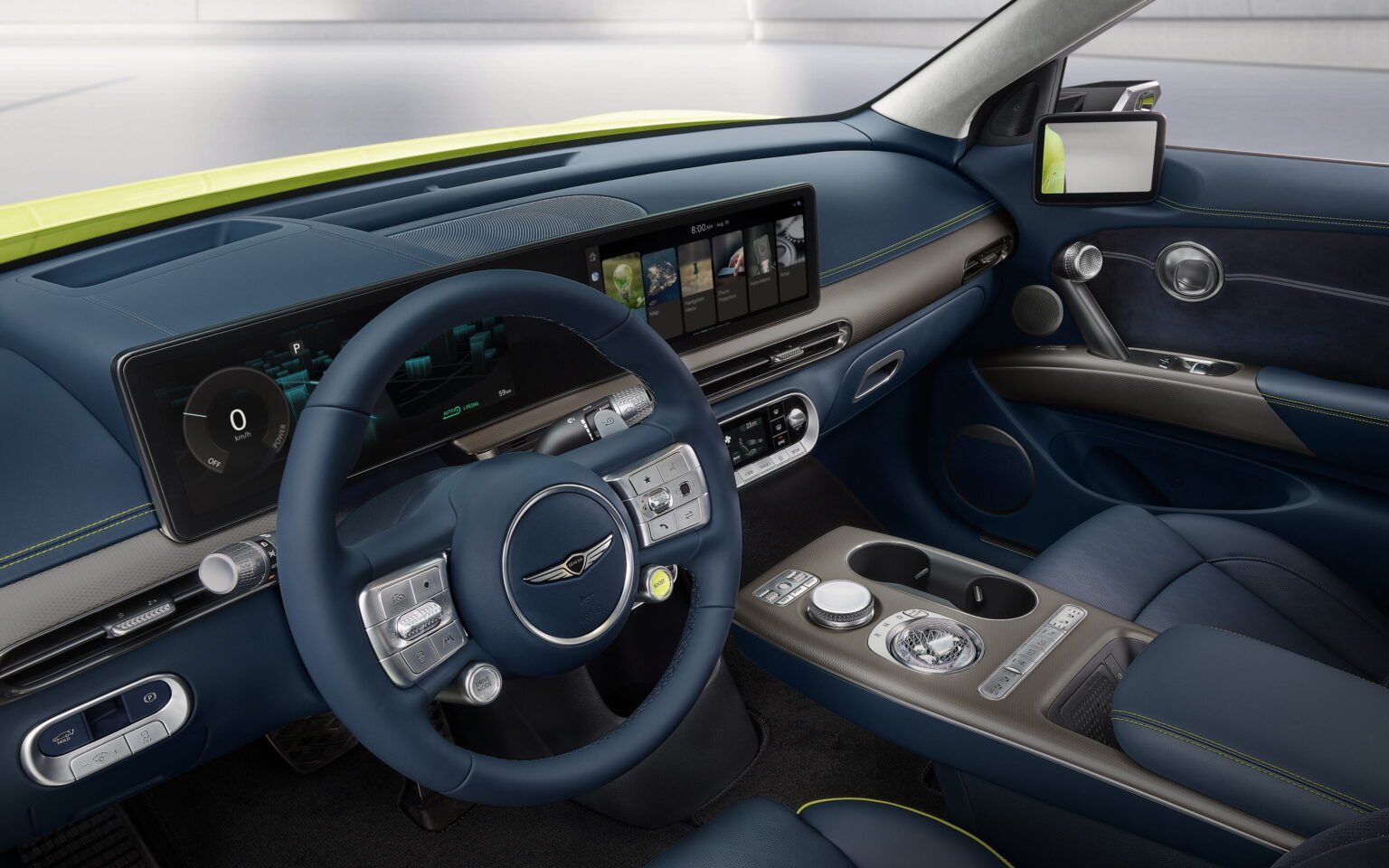 Genesis EV sales interior image 11