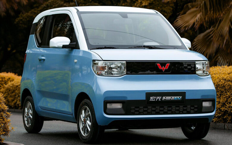 Chinese electric cars Wuling Hongguang Mini EV