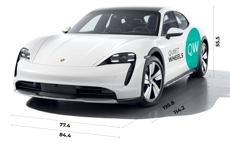 2023 Porsche Taycan Cross Turismo Dimensions