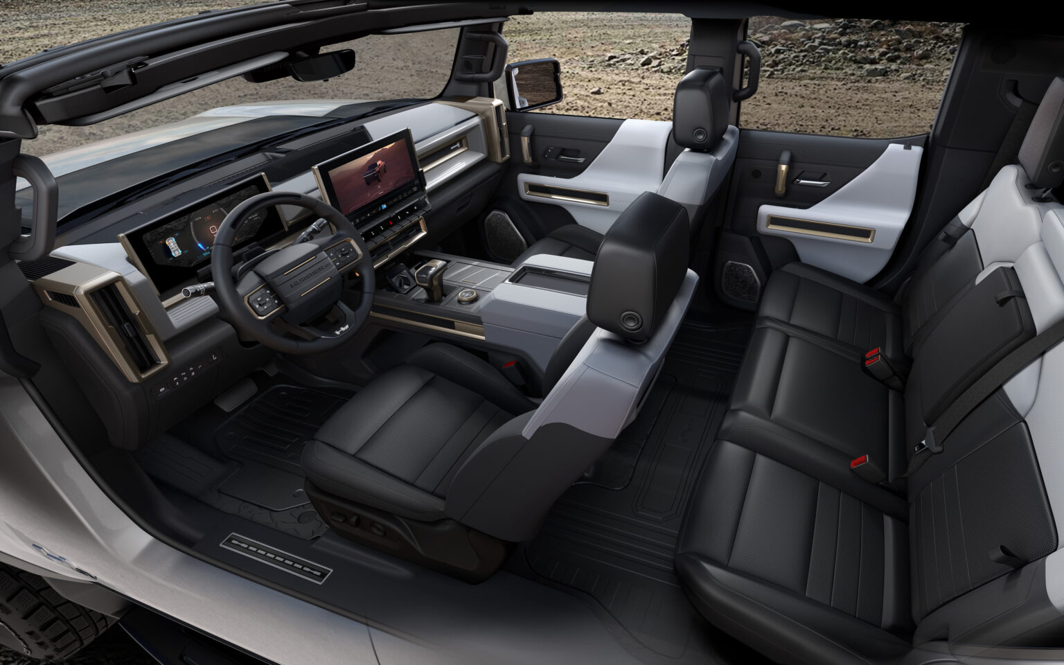 2024 GMC Hummer EV Pickup Interior Image 6