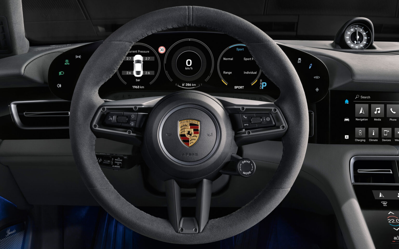 2024 Porsche Taycan Interior Image 6