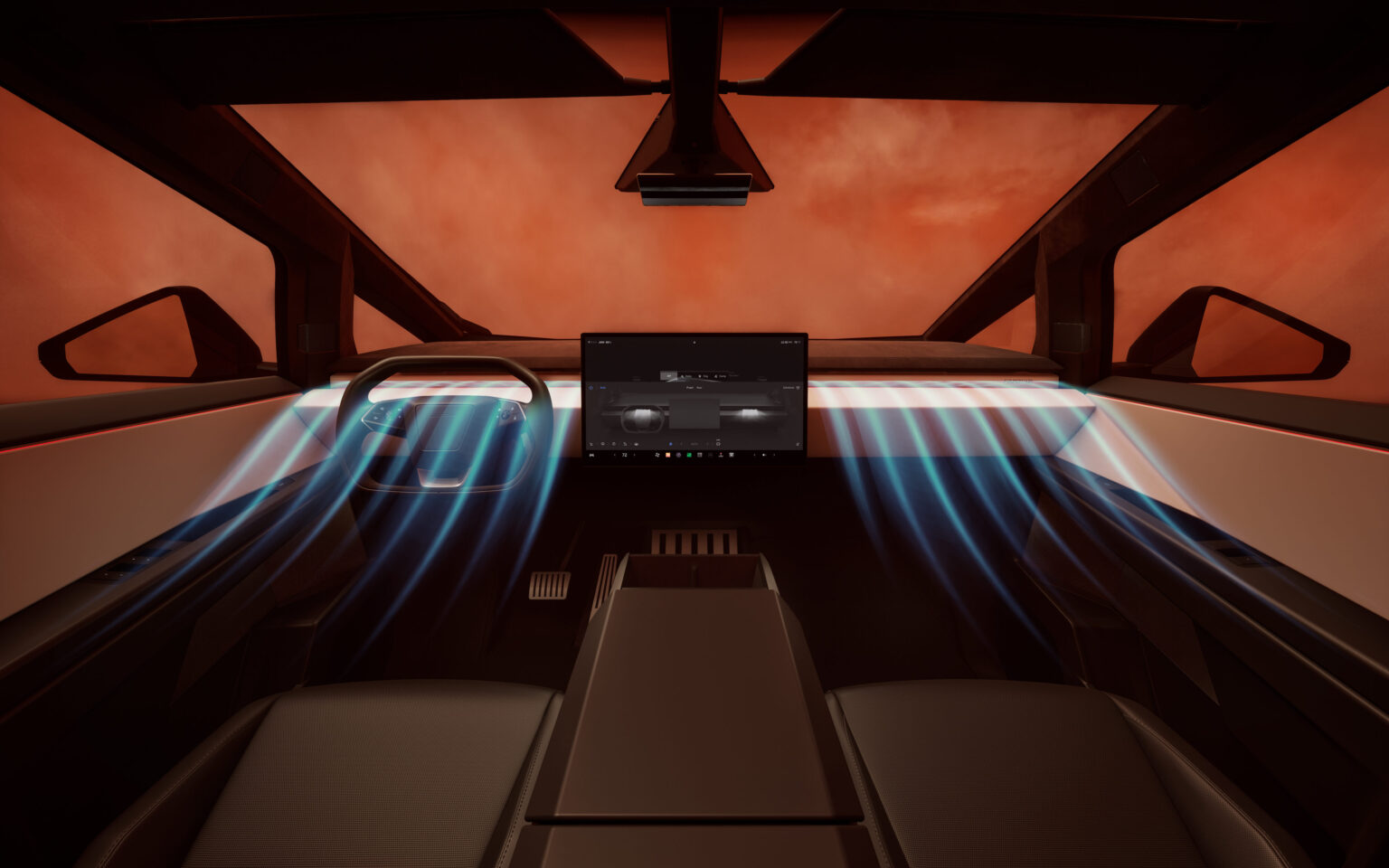 2024 Tesla Cybertruck Interior Image 2