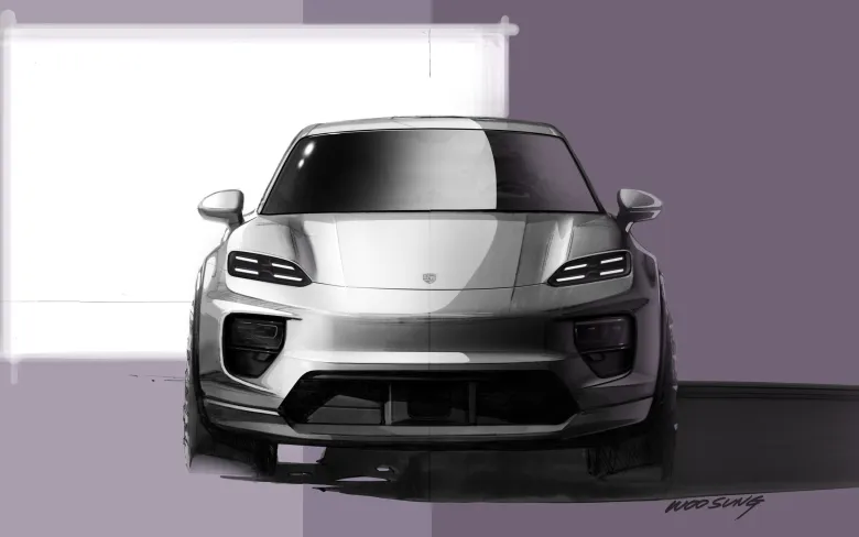 2024 Electric Porsche Macan design image 4