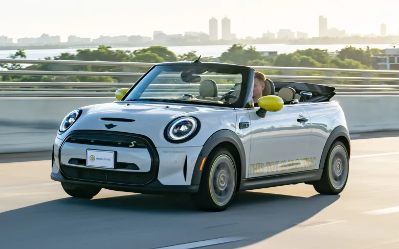 electric convertible cars mini cooper (1)