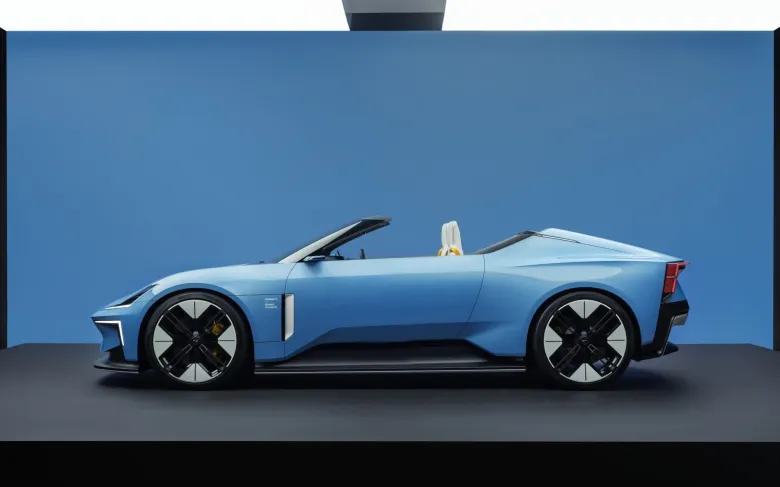 electric convertible cars polestar 6 (7)