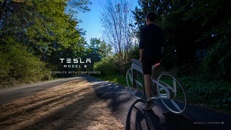 Tesla e online bike