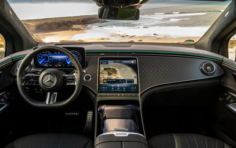 2023 Mercedes EQE SUV 500 4MATIC SUV Exclusive Interior Images