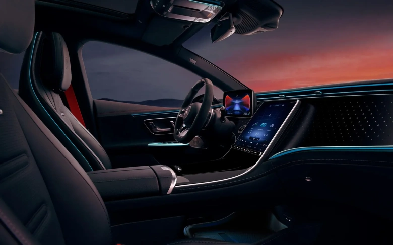 2024 Mercedes AMG EQE Sedan Interior Image 2