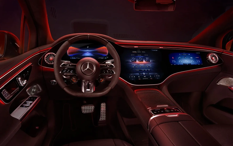 2024 Mercedes AMG EQE SUV Interior Image 2