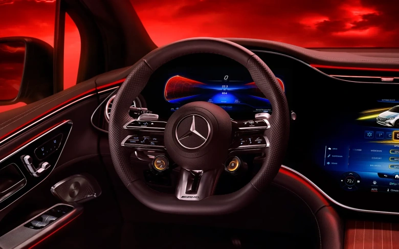 2024 Mercedes AMG EQE SUV Interior Image 3