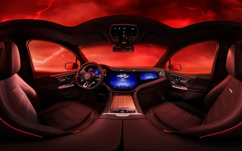 2024 Mercedes AMG EQE SUV Interior Image 1