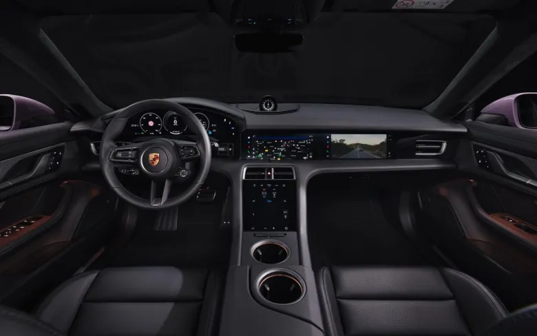 New Porsche Taycan interior (1)