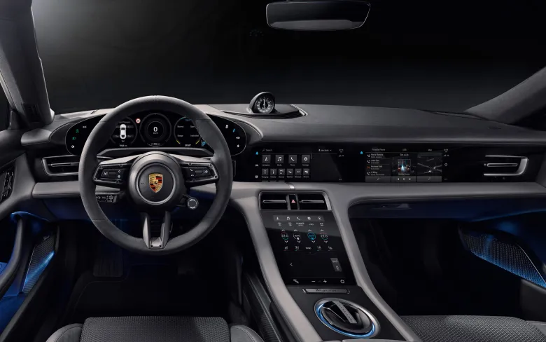 2024 Porsche Taycan range interior image 3